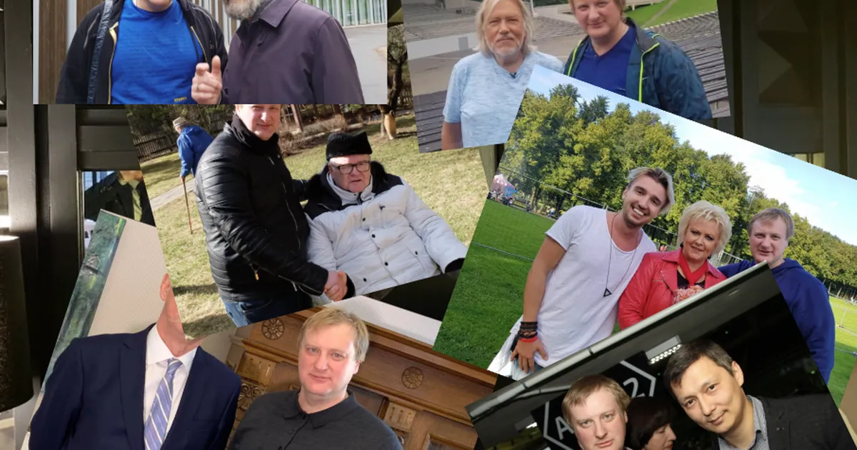 FÄNNIPILDID ⟩ Arvo Pärdist Kelly Sildaruni. Vaata, milliste kuulsustega riigivastases tegevuses kahtlustatav Bessedin ühele fotole on nihverdanud