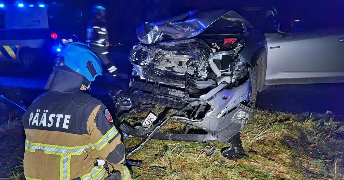 Päästjatele andsid tööd liiklusõnnetused