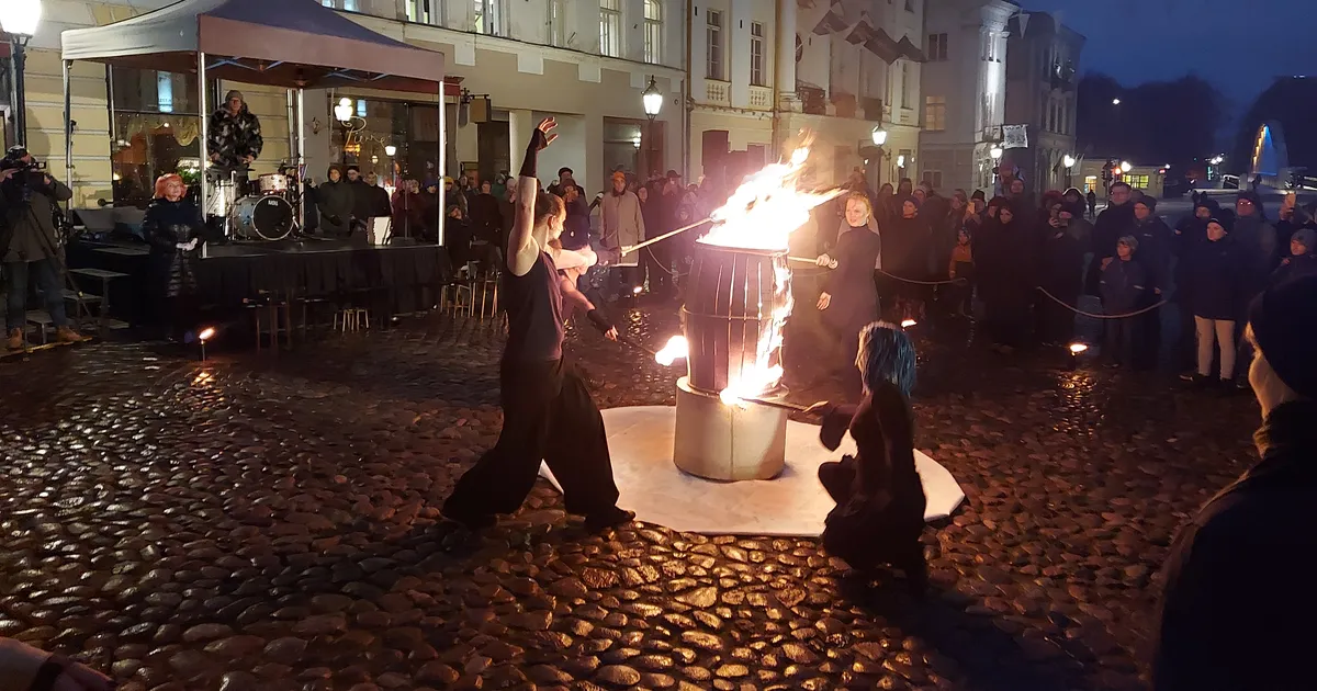 Vaadi põletamine raeplatsil andis aimu eesti raamatu algusest 500 aastat tagasi