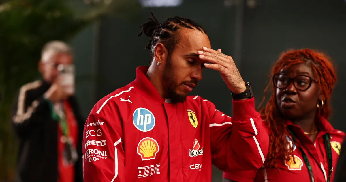 Hamilton: esimene hooaeg Ferraris on olnud tõeline õudusunenägu