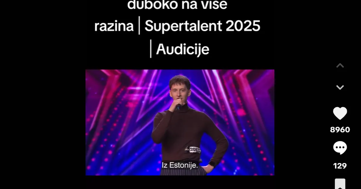 KLIPP ⟩ Horvaatia talendisaates üles astunud Eesti laulja lõi etteastega kohtunikud ja publiku pahviks