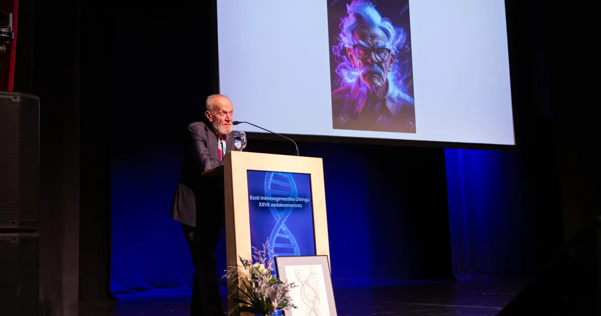 Eesti inimesegeneetika ühingu elutööpreemia pälvis emeriitprofessor Aleksandr Žarkovski
