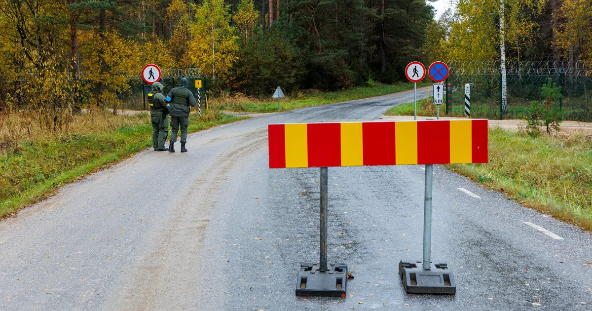 Riigikogu lükkas Eesti-Vene piiri sulgemise ettepaneku tagasi