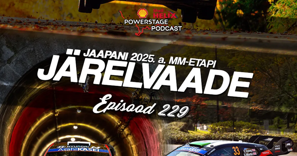 POWERSTAGE ⟩ Jaapani MM-ralli kokkuvõte. Kes võiks Hyundais asendada Tänakut ja Järveoja?