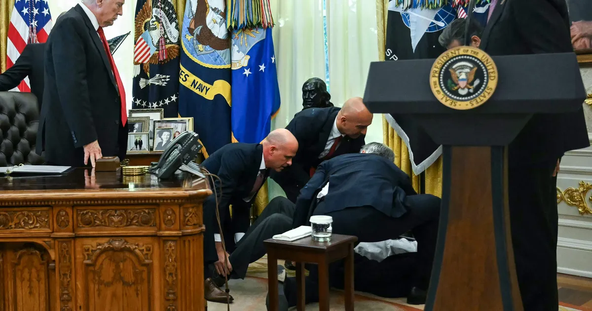 VIDEO ⟩ Valge Maja saladusliku minestaja isik ei ole seni teada