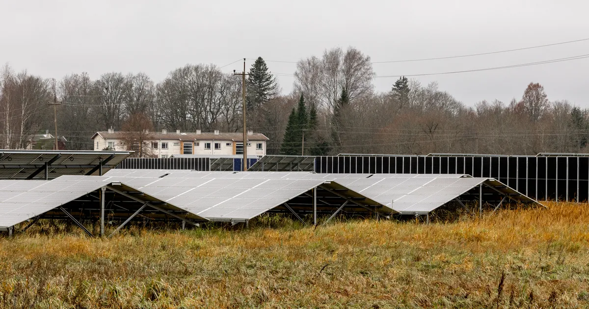 Roheenergia tootja laiendab ebaseaduslikult päikeseparki