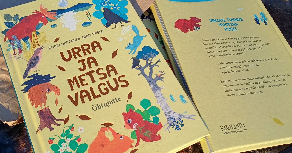 ÕHTUJUTUD ⟩ Uus lasteraamat selgitab, kuidas muutuv valgus kujundab metsaelu