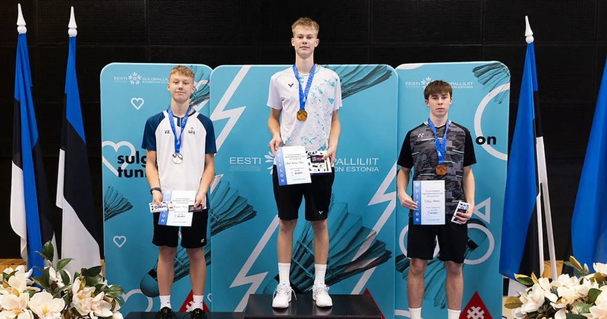 Ülikoolilinna sulgpallurid riisusid taas Eesti meistrivõistlustel koore