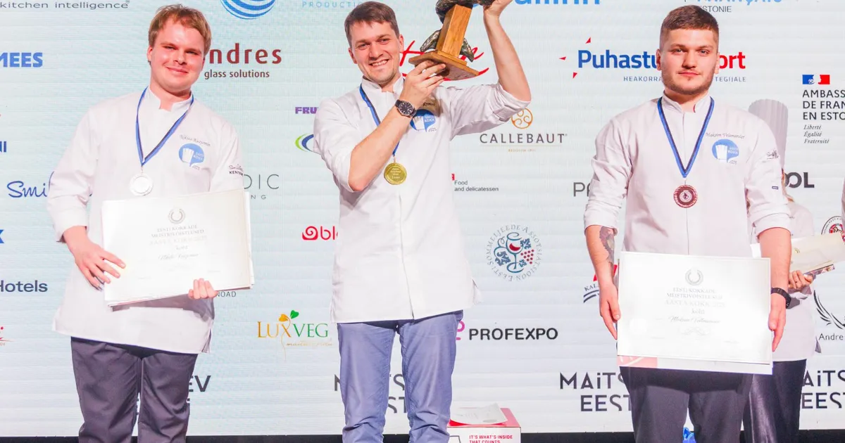 Tänavune aasta parim kokk ja noorkokk on kroonitud
