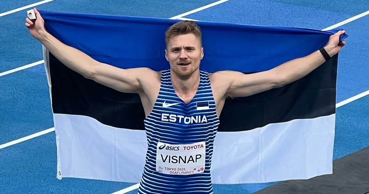 Hullumeelne! Tanel Visnap võitis kurtide olümpial kolmanda kuldmedali