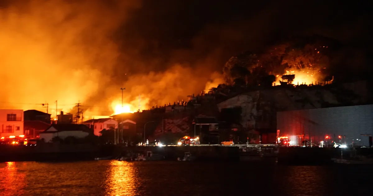 VIDEO ⟩ Tohutu põleng neelas Jaapanis vähemalt 170 hoonet