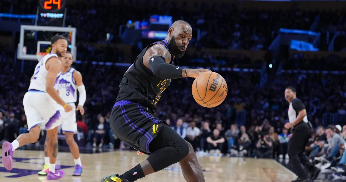 VIDEO ⟩ 40-aastane LeBron James tegi NBA ajalugu