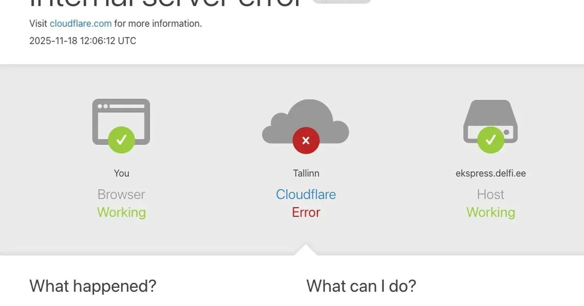 CLOUDFLARE ⟩ Miks oli internet tegelikult «katki» ja millised Eesti ettevõtted täpselt pihta said?