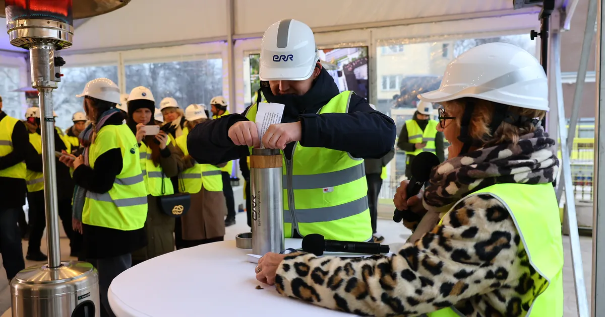 PILDID ⟩ ERRi uus telemaja sai nurgakivi