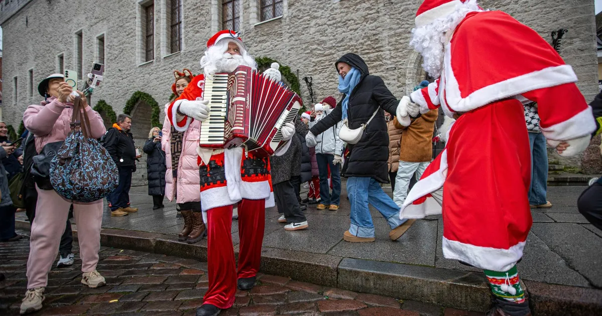 Baltimaade jõuluvanad kohtusid Tallinnas