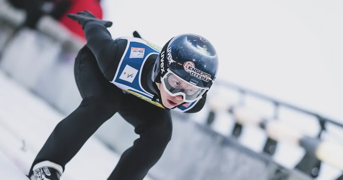 Kahju: Aigro langes ebaõnnestunud teise hüppega kolmandasse kümnesse