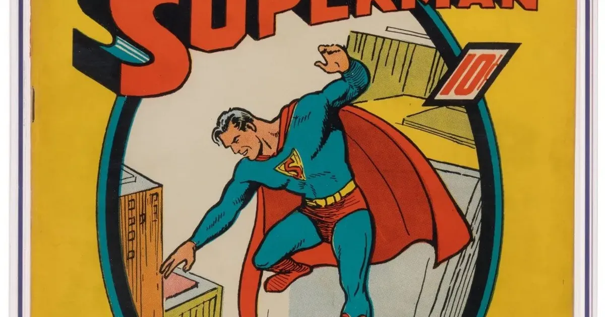 REKORD ⟩ Pööningult leitud Supermani koomiks müüdi muinasjutulise hinnaga