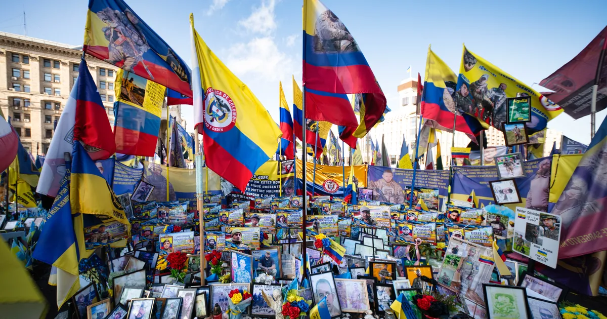 Columbia sõdurid Ukrainas: džungligeriljad, kes leidsid end äkki külmunud telkidest