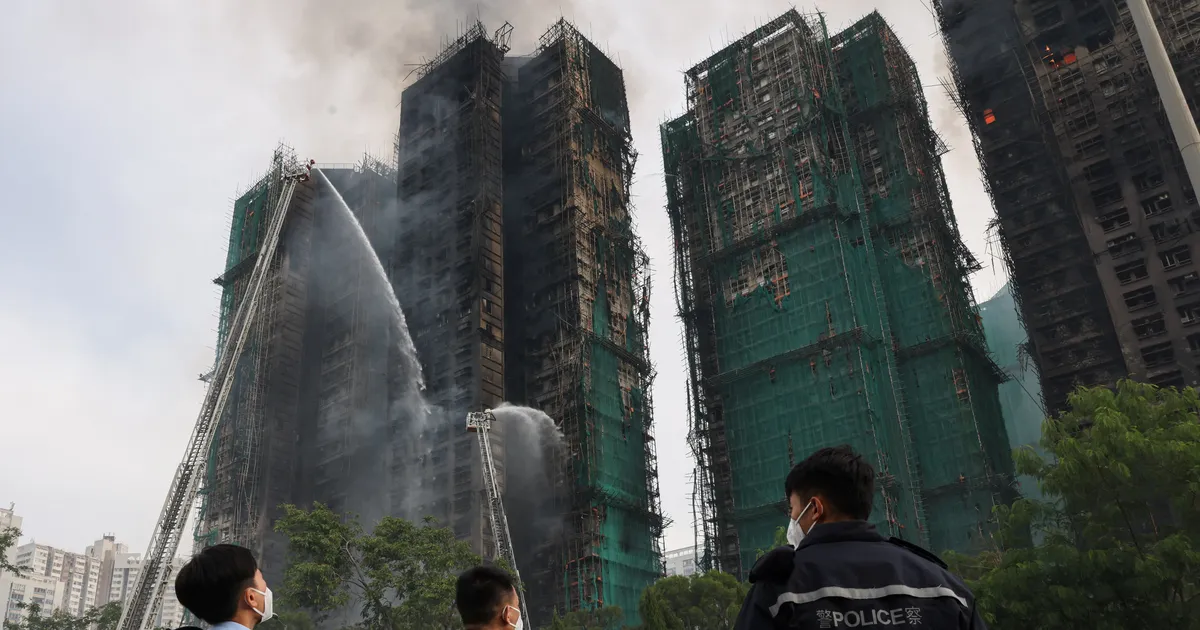 Tules hävinud Hongkongi kõrghoonetest otsitakse sadu kadunud inimesi
