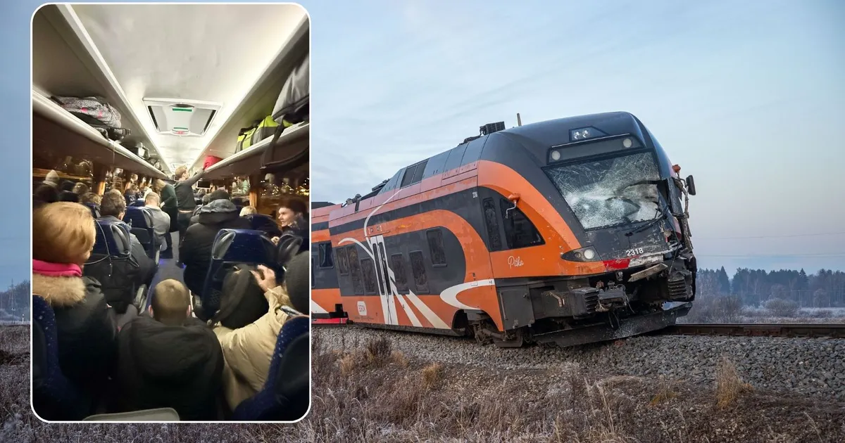 «TÄIELIK ERROR!» ⟩ Saku vallas juhtunud rongiõnnetusele järgnenud infosegadus nörritas reisijaid