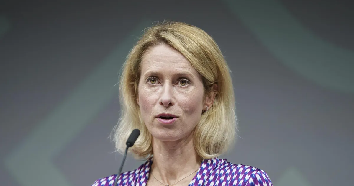 NÄDALA NÄGU ⟩ Kaja Kallase langevad aktsiad