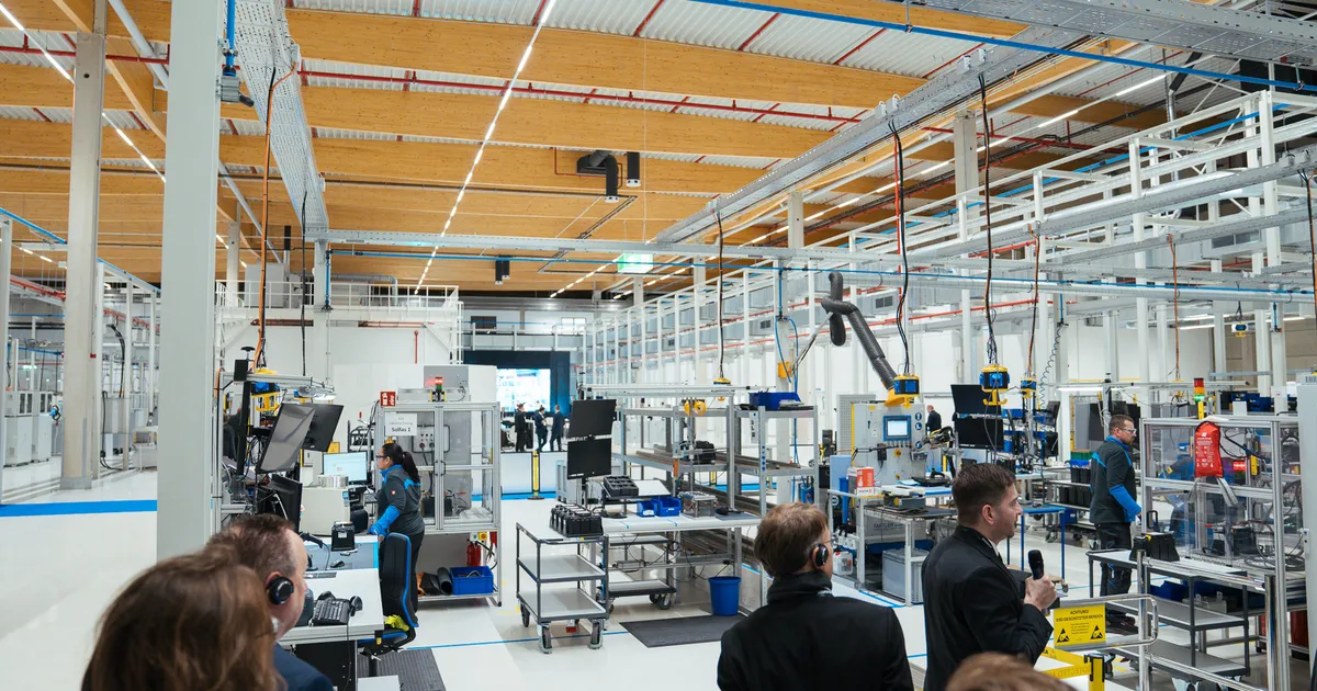 SUURINVESTEERING ⟩ Eesti ettevõte avas Leipzigis ligi veerand miljardit eurot maksva superkondensaatorite tehase