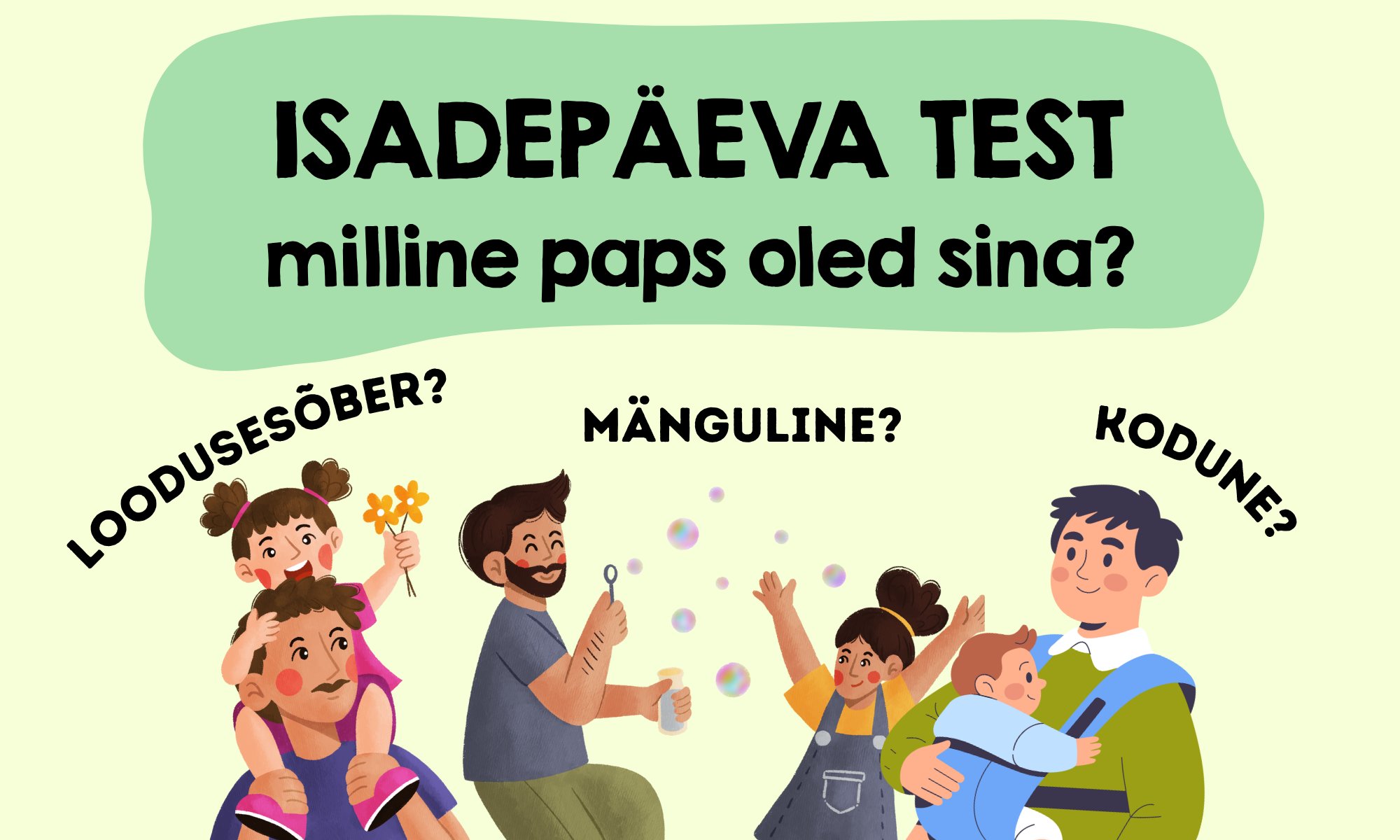 TEST | Milline paps oled sina? Vasta paarile küsimusele ja saa teada!