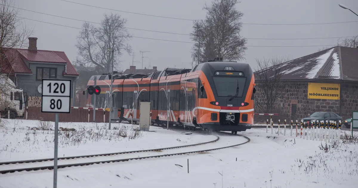Viljandi linnapea on nördinud rongide sõiduplaani kiirest muutmisest