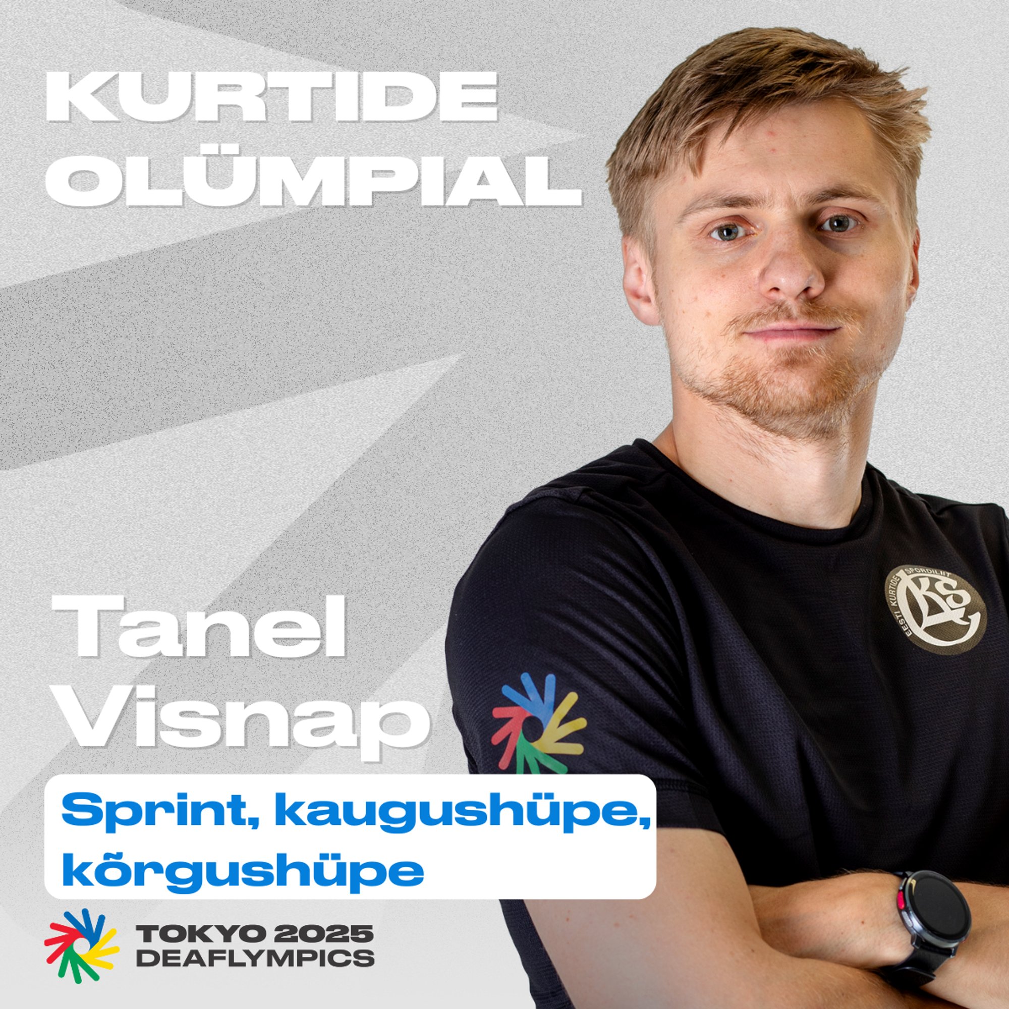 Tanel Visnap läheb kurtide olümpial medalijahile. „Eesmärgiks on võita sprindis olümpiakuld!“