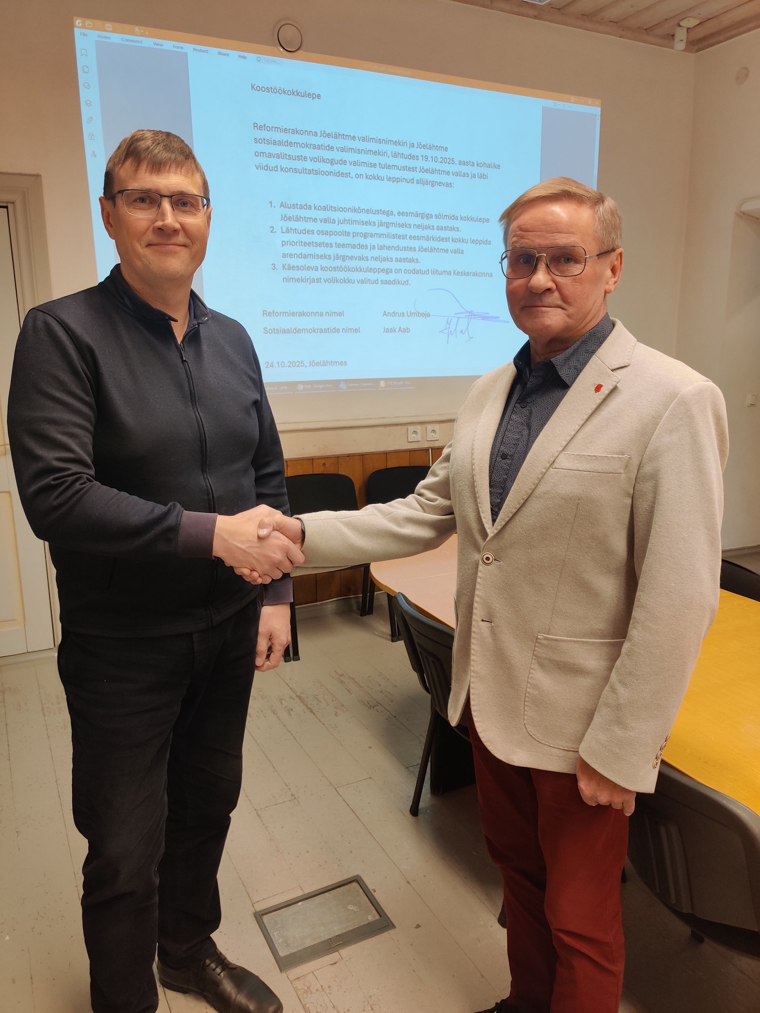 „Meie nägemused on erinevad.“ Keskerakond saatis Jõelähtmel Reformierakonna pikalt