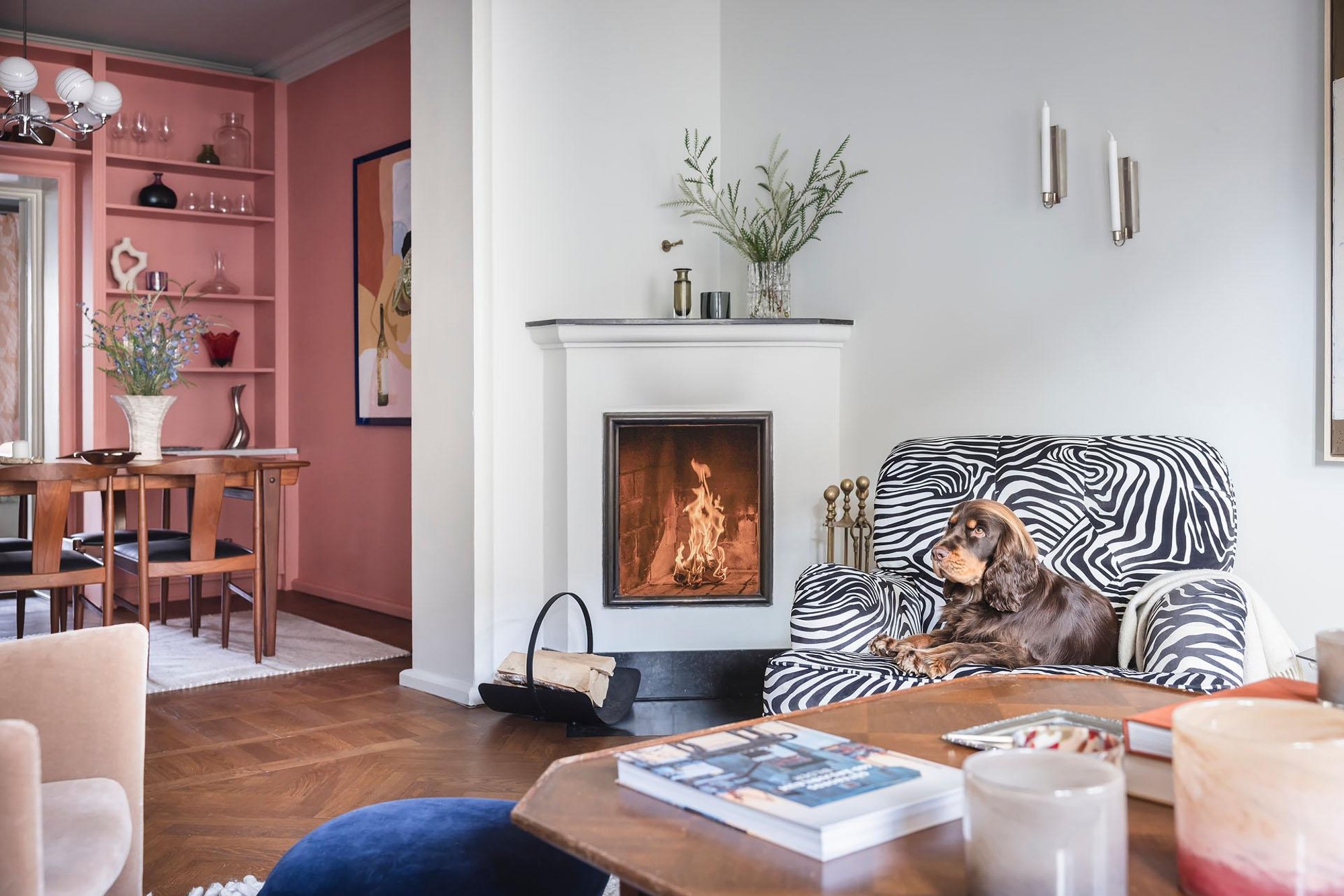 FOTOD | Põhjamaine kodu, kus armastatakse roosat värvi ja loomamustreid