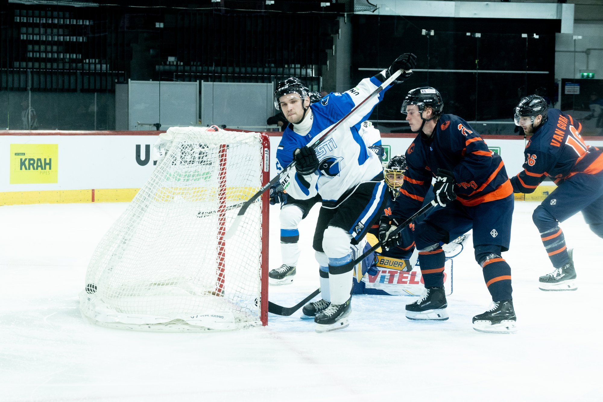 DELFI FOTOD | Eesti hokikoondis võitis koduse Euroopa Rahvuste karikaturniiri alagrupi