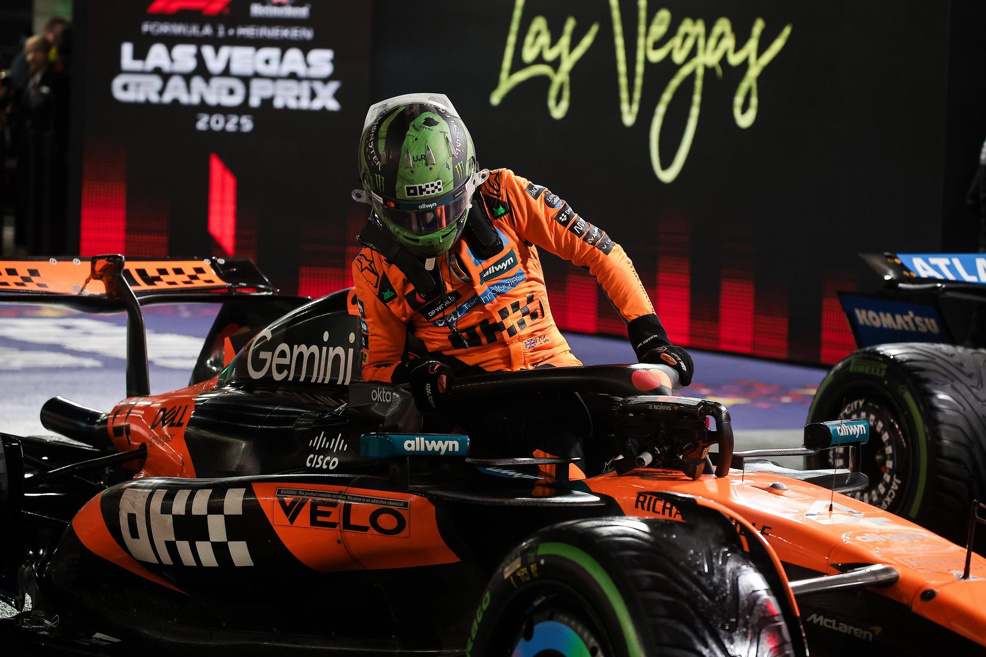 McLarenite disklahvi põhjustas masina ootamatu põrkumine