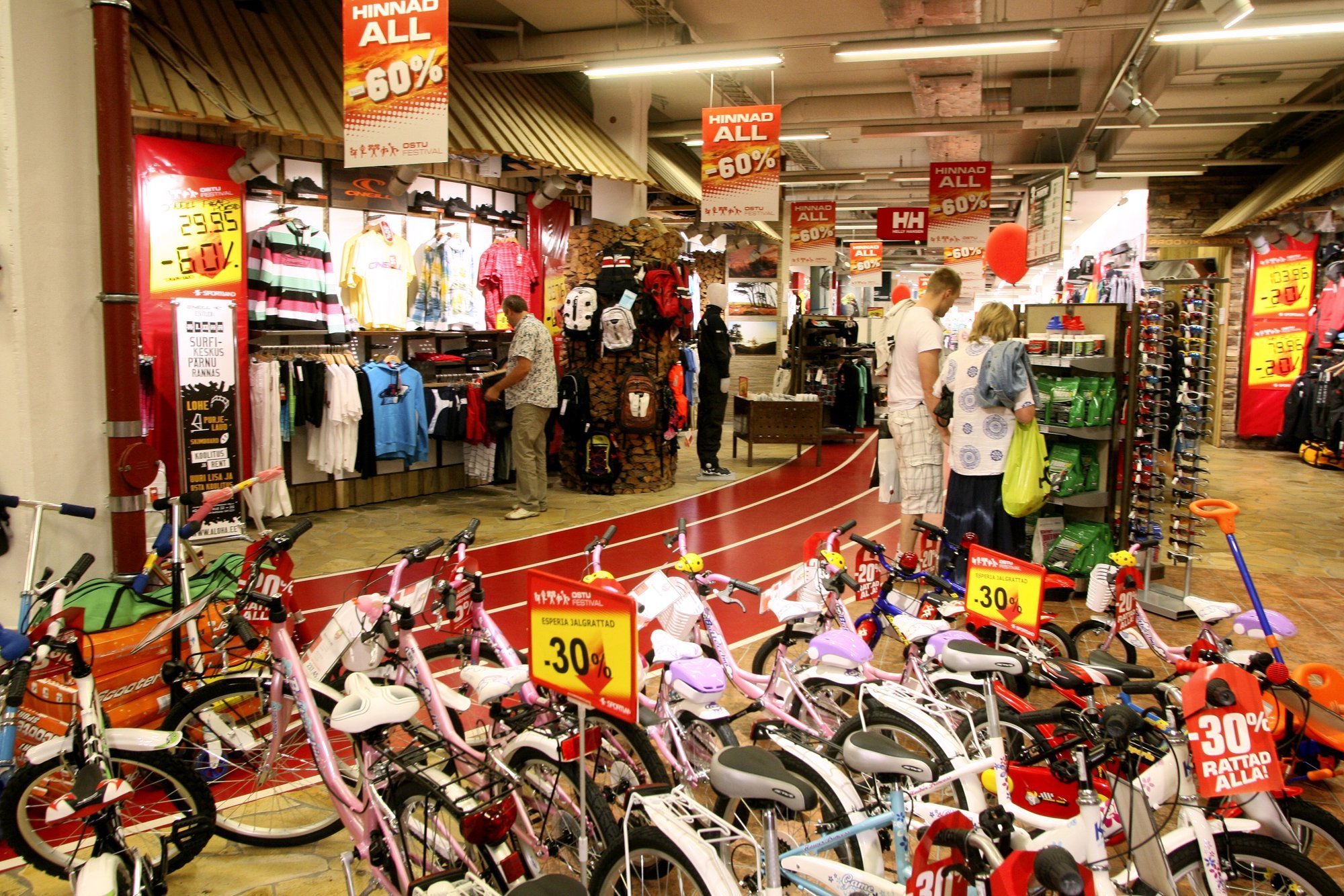 Ettevaatlik tarbija pani Sportlandi kasumlikkuse proovile. Ettevõte hoidis siiski käivet ja kasumit