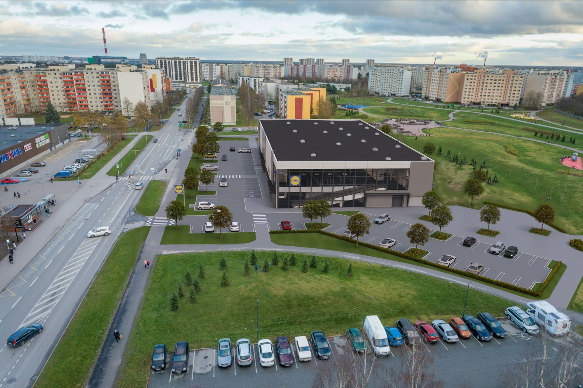 Lidl avab detsembri alguses kaupluse Tallinnas Lasnamäel