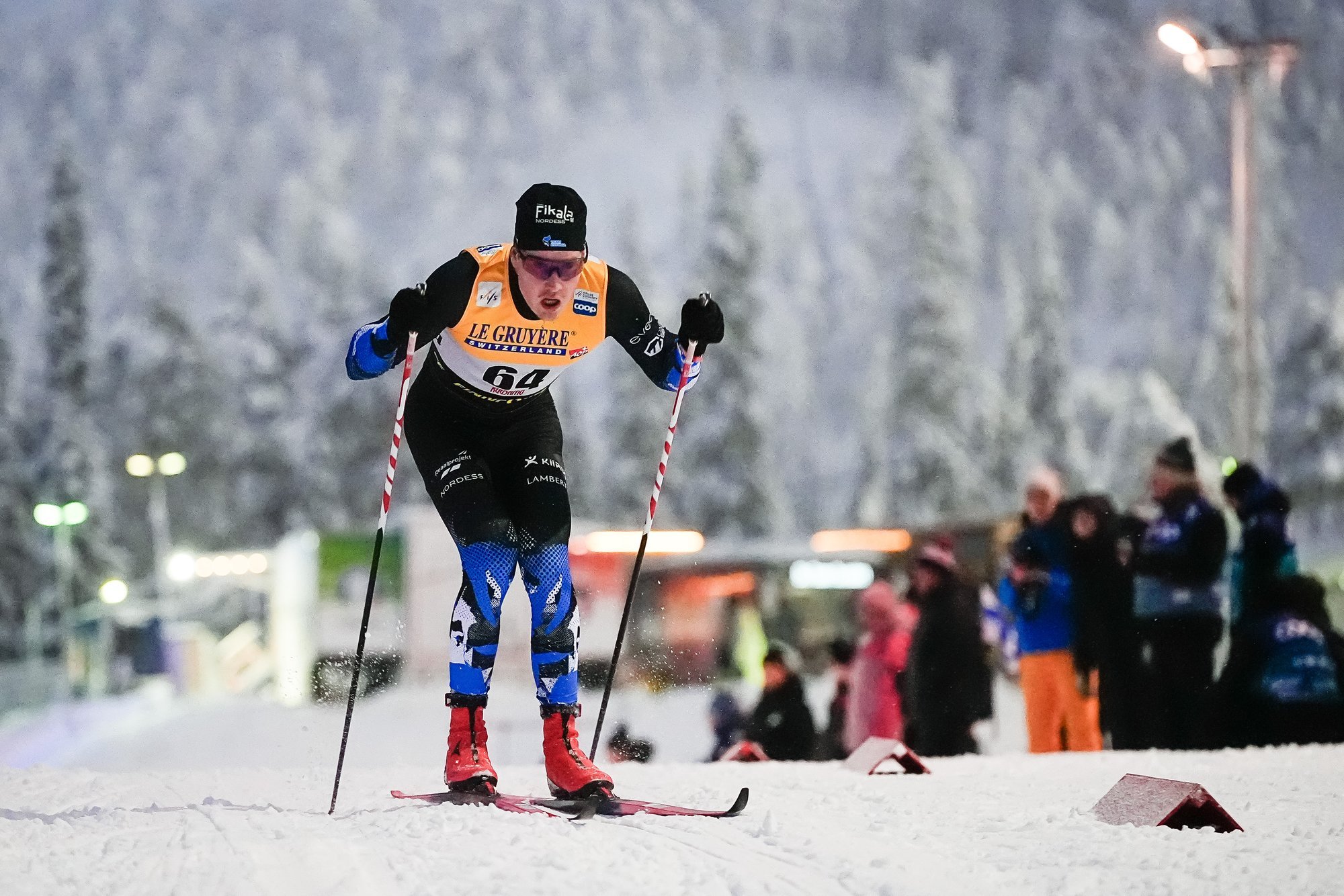 Hõredamas konkurentsis toimunud MK-etapil lõpetasid kaks eestlast 35 seas, Christopher Kalev jäi napilt olümpiakoondisest välja