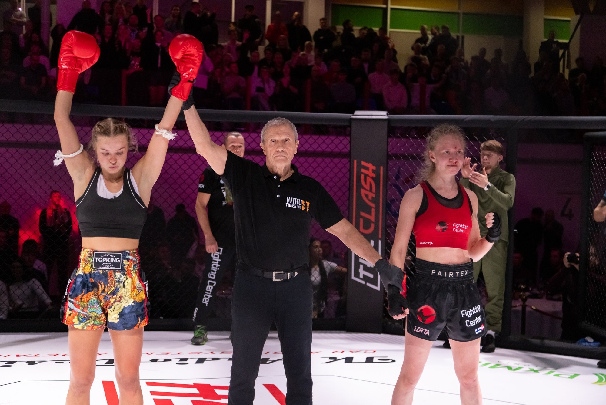 DELFI FOTOD | Pärnus peeti The Clash 3 võitlusõhtu, põhiprogrammis võidutsesid eestlased