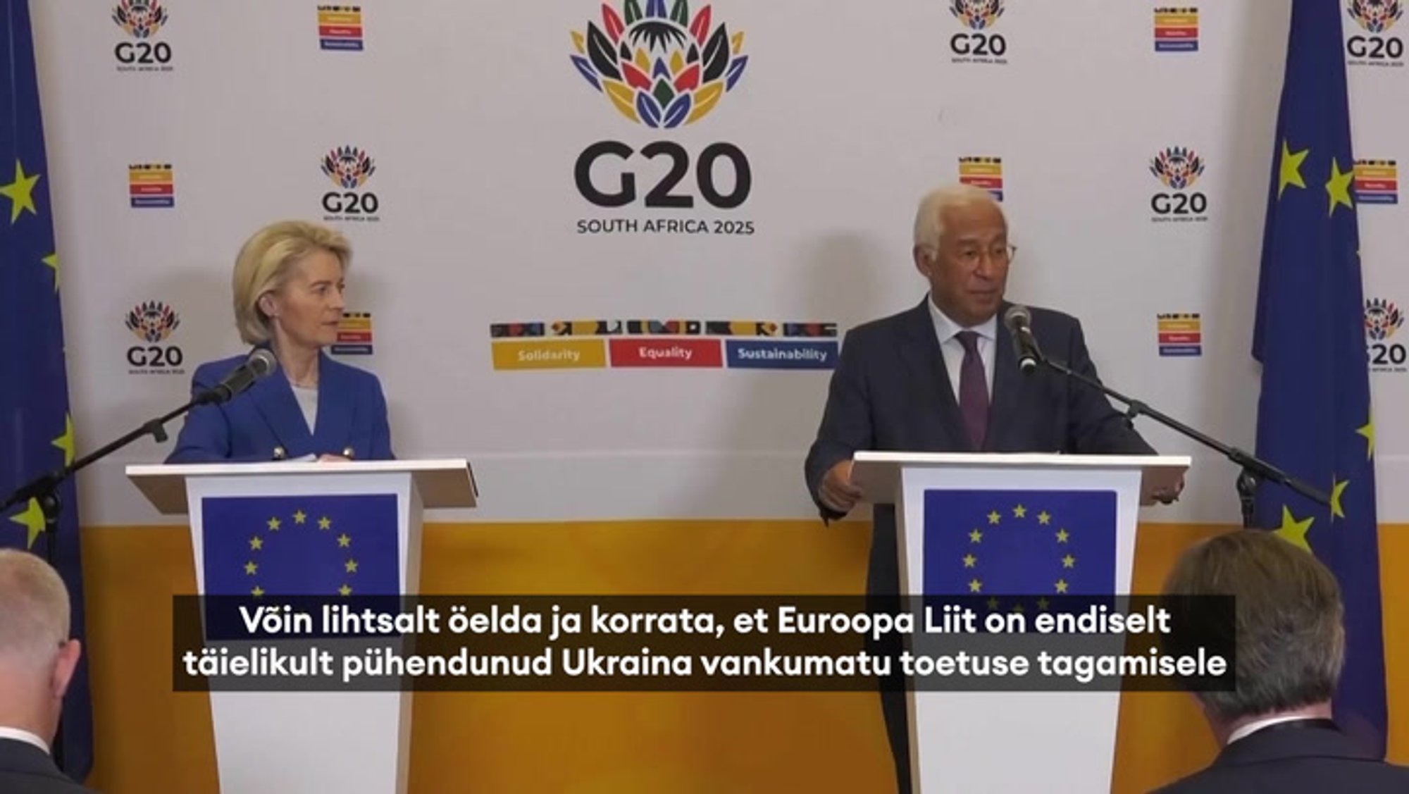 VIDEO | Euroopa Liidule ei ole Ukraina rahuplaani ametlikult esitatud