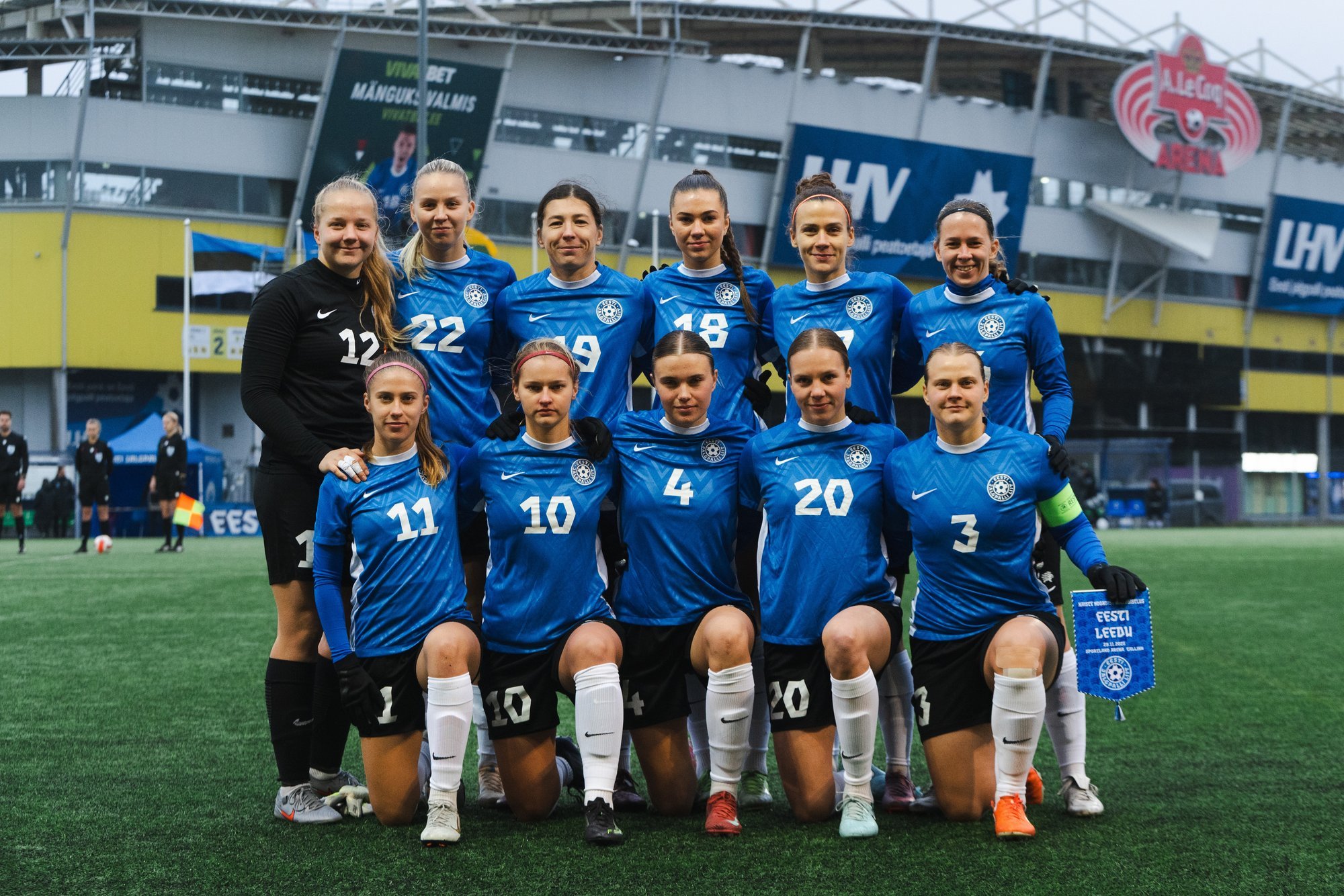 Eesti naiste jalgpallikoondis ei suutnud Leedut alistada