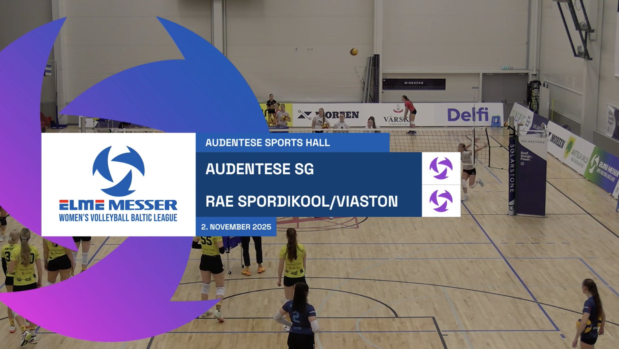 TÄISPIKKUSES | Vaata uuesti Audentese SG - Rae Spordikool/VIASTON kohtumist!