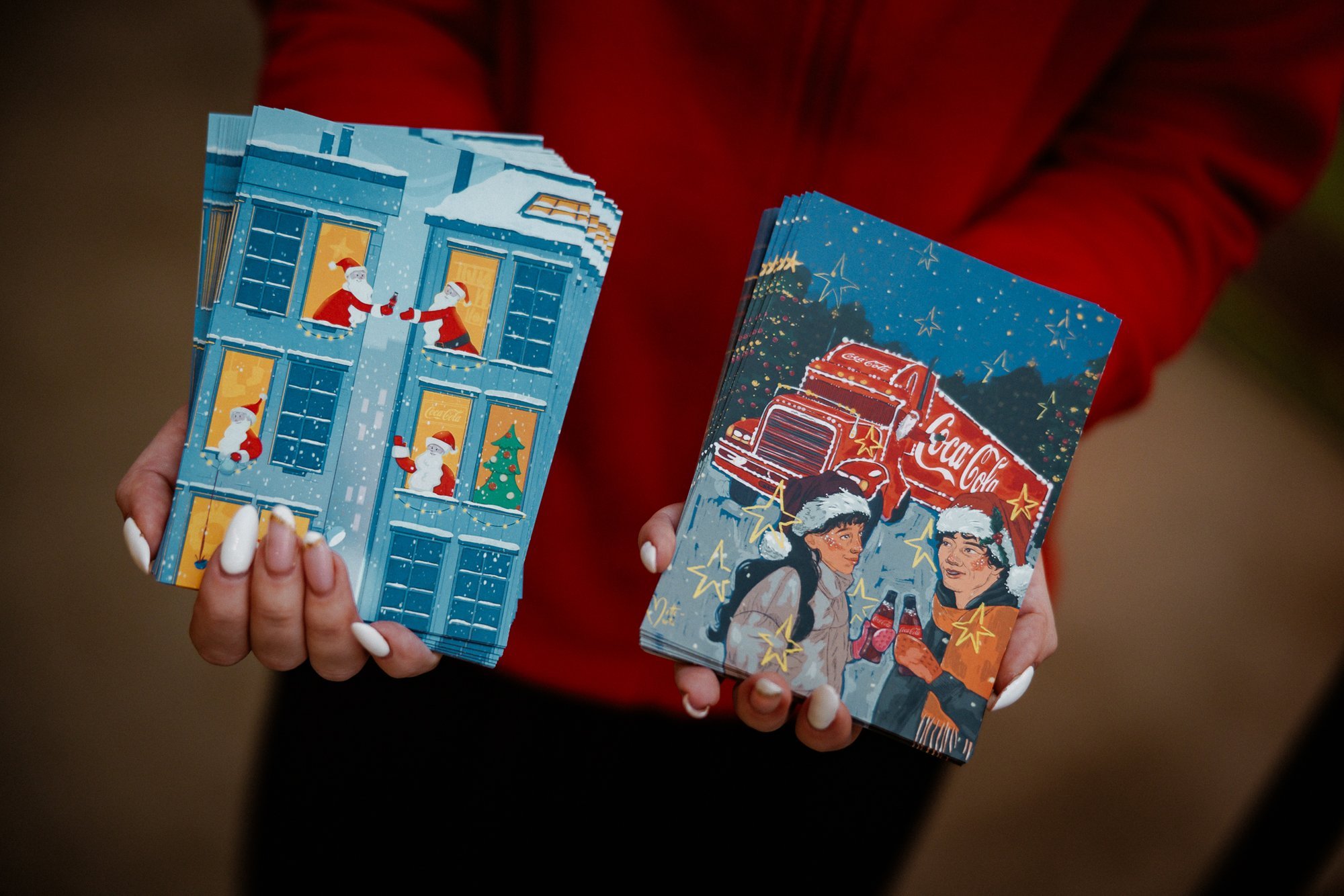 Sinu joonistus võib saada Coca-Cola ametlikuks jõulukaardiks: osale joonistuskonkursil