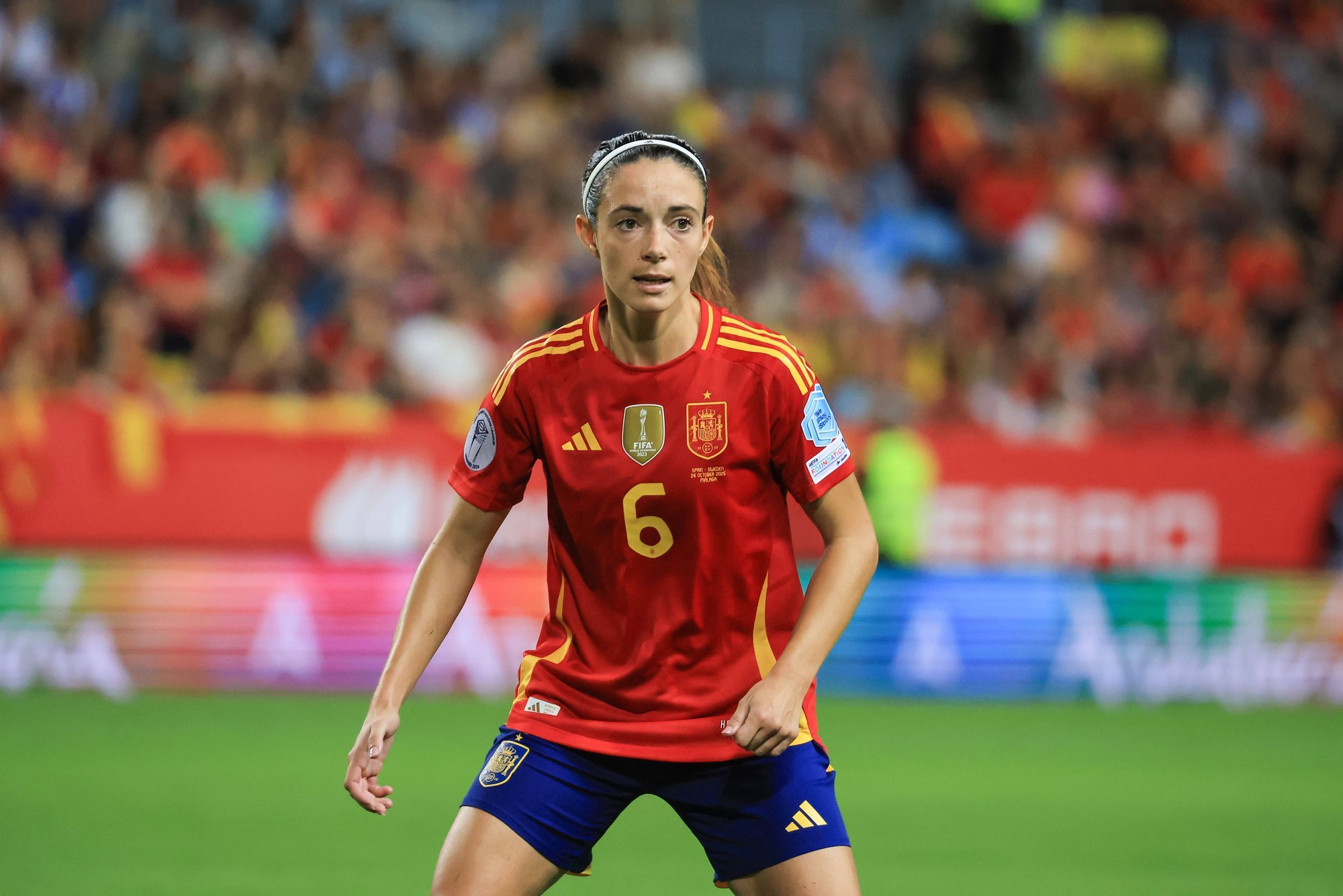 Kolmekordne maailma parim jalgpallur Aitana Bonmati murdis treeningul jala