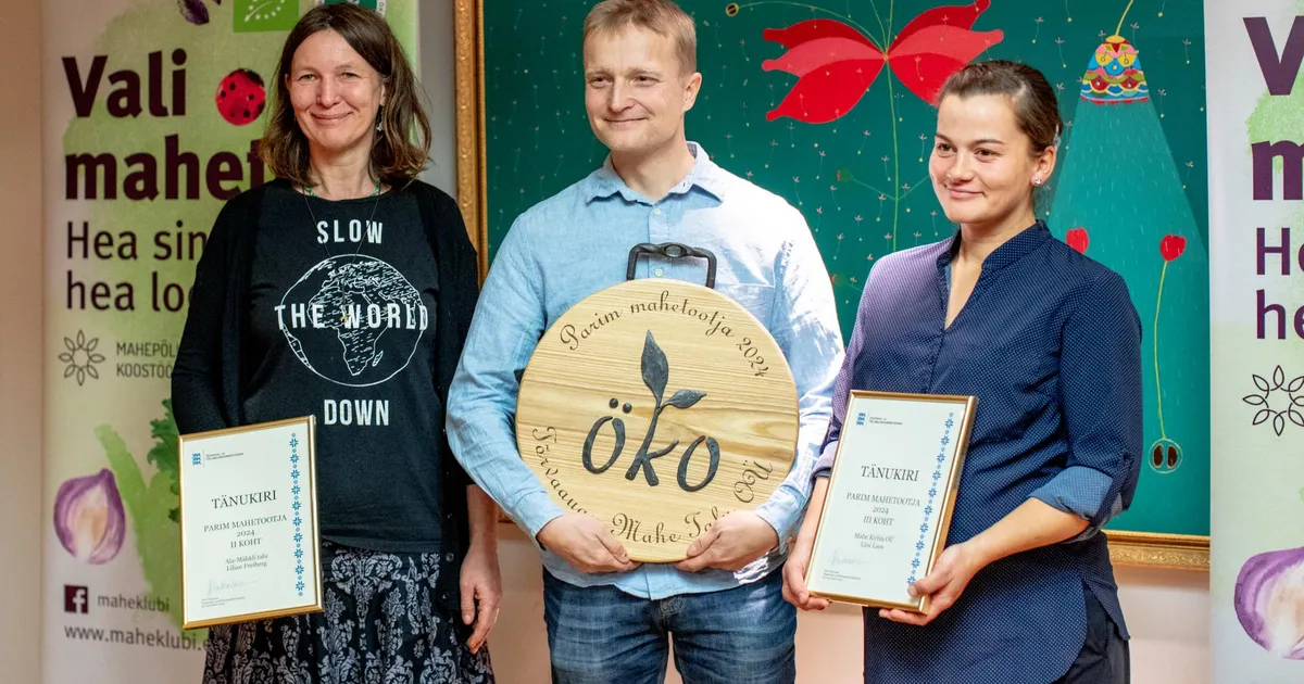Tartus selguvad Eesti parimad mahetootjad ja -tooted