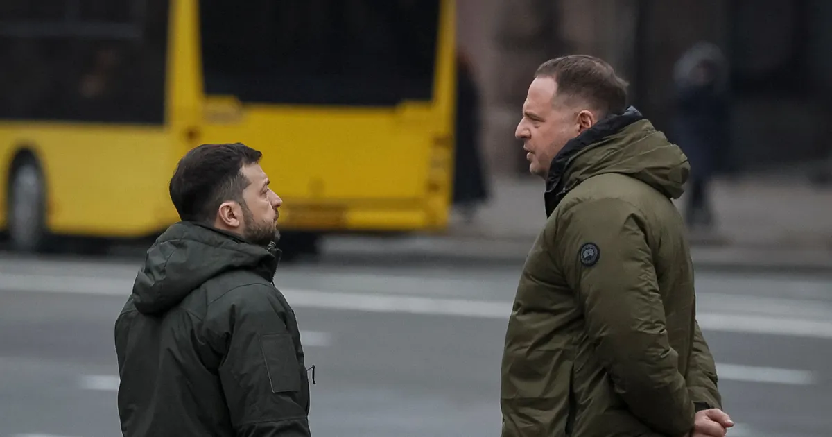 Ukrainska Pravda: Jermak sõimas vallandamisel Zelenskõid pool tundi