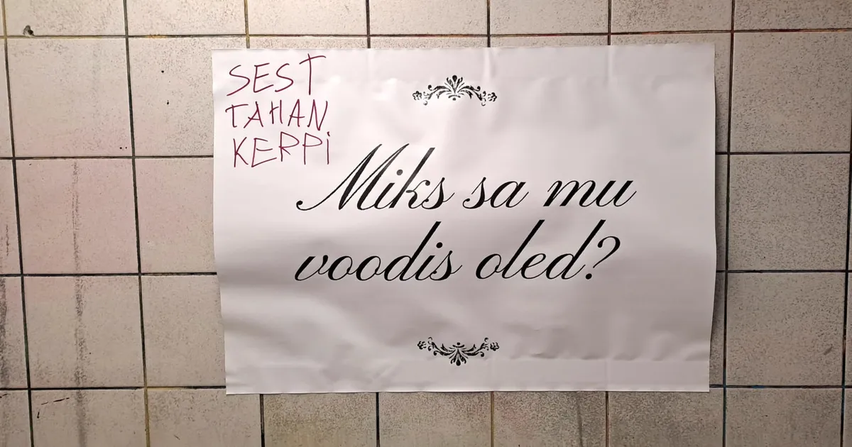 PILDID ⟩ Maha kistud ja täis soditud: Kalamaja avalikul näitusel on tööde kallal juba vandaalitsetud