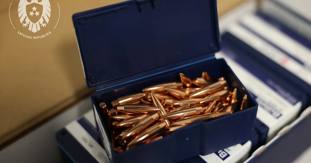 Läti politsei nabis kinni Venemaale suures koguses püssikuule vedada plaaninud veokijuhi