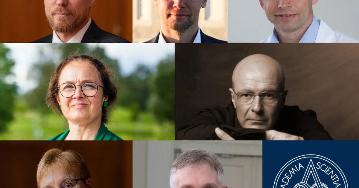 Teaduste akadeemia sai juurde seitse uut akadeemikut