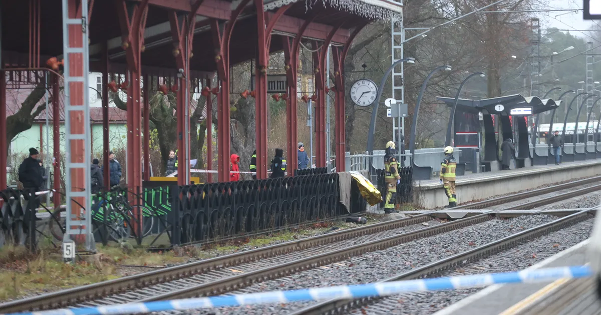 FOTOD ⟩ Tallinnas hukkus rongiõnnetuses inimene