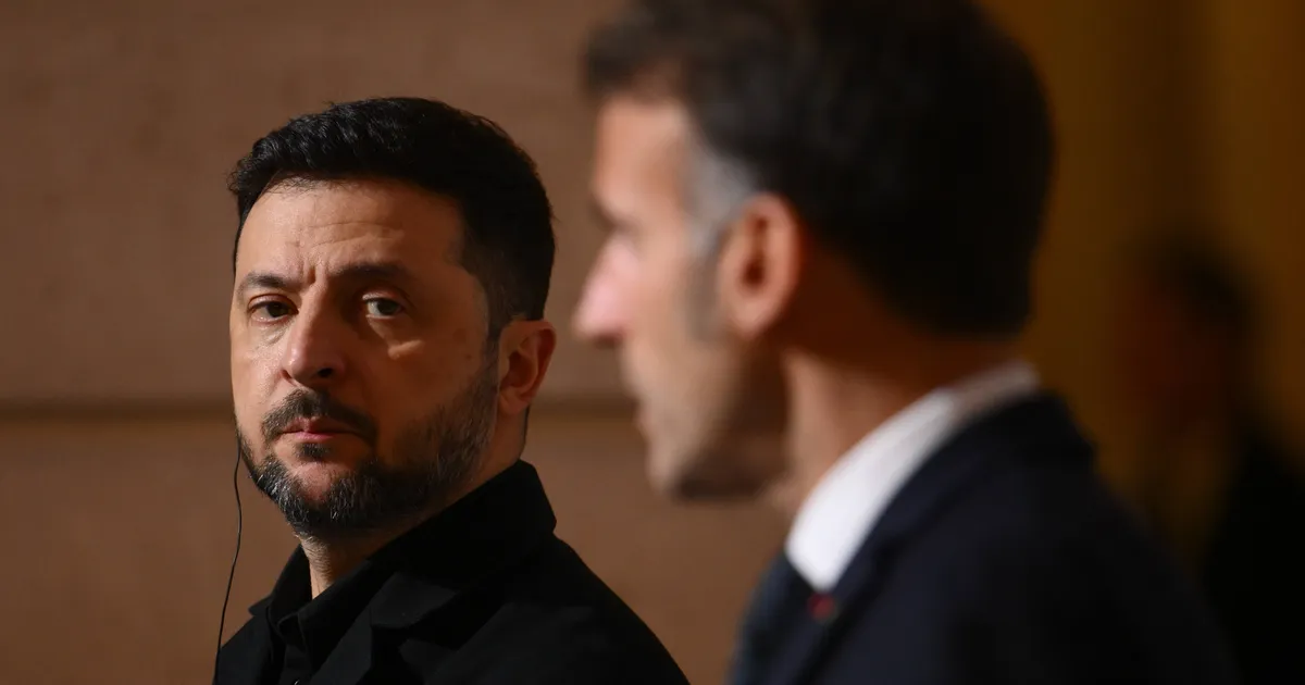 Macron lekitatud kõnes: USA võib Ukraina reeta