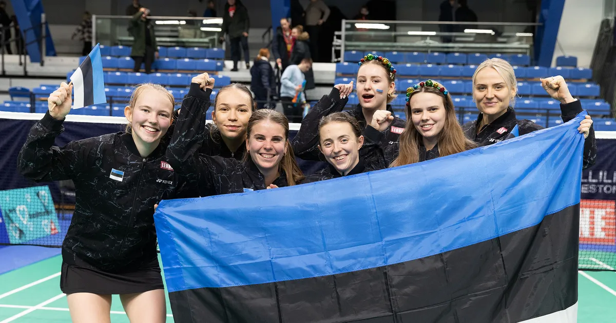 Vägev! Eesti sulgpallikoondis jõudis esmakordselt EM-finaalturniirile